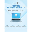 F Secure Internet Security 1 user 1 year subscriptions (Card Mandatory)