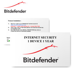 Bitdefender Internet Security 1 User 1 Year