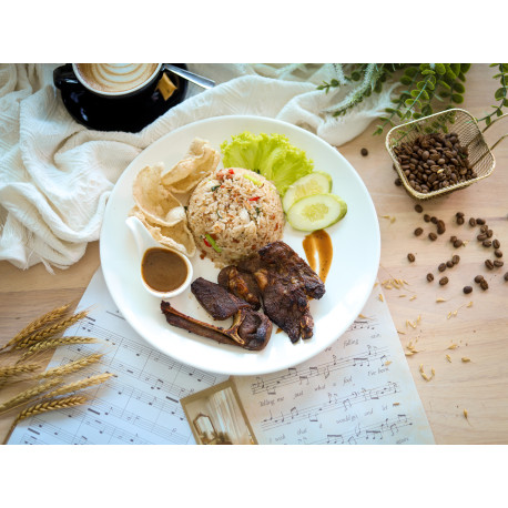 Nasi Goreng Lamb Grill